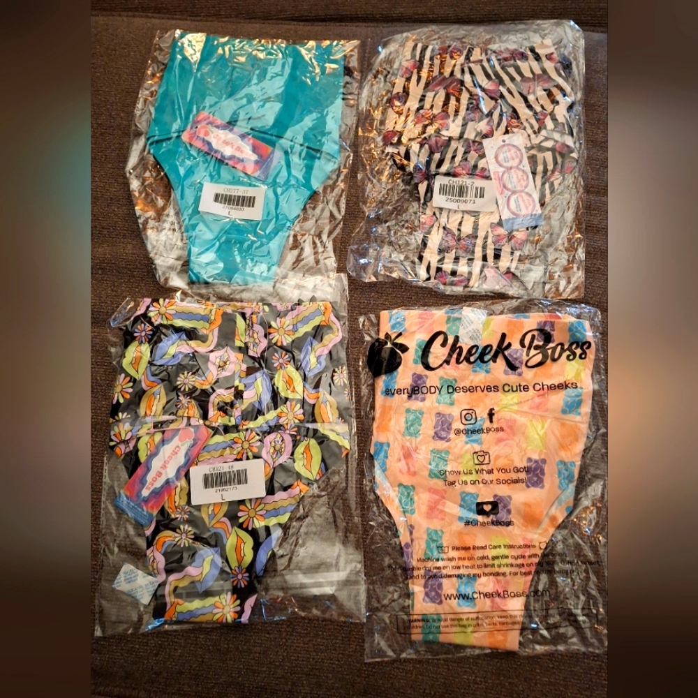 Cheek Boss Colorful Underwear Set